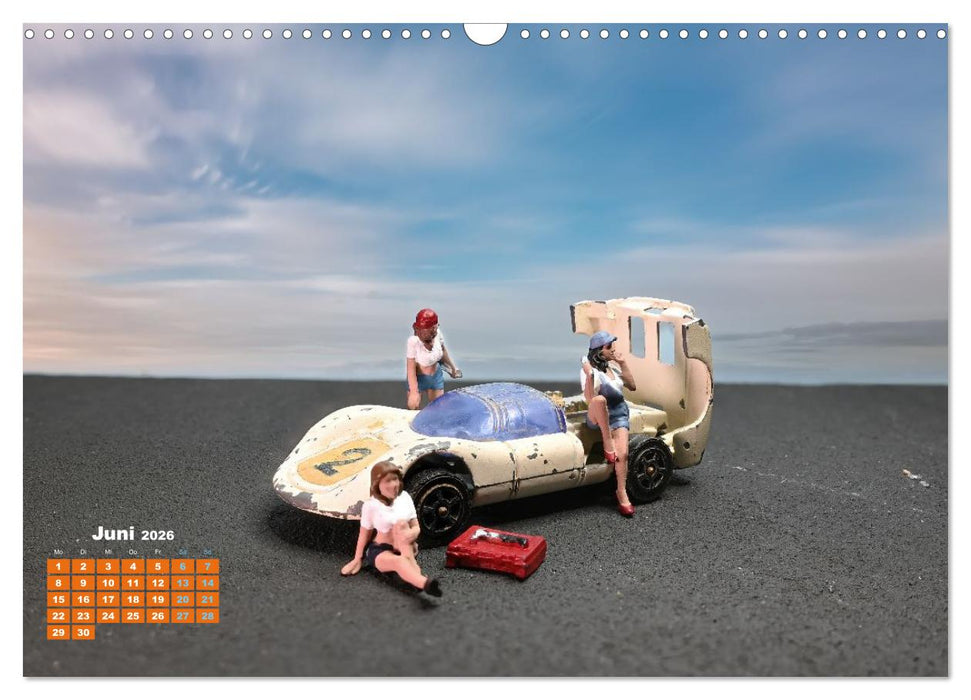 Helden der Sandkiste (CALVENDO Wandkalender 2026)