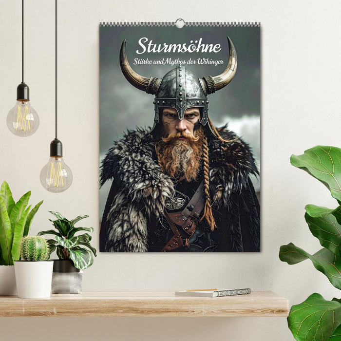 Sturmsöhne Stärke und Mythos der Wikinger (CALVENDO Wandkalender 2026)