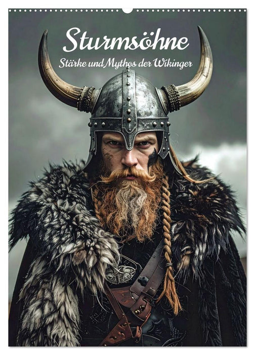 Sturmsöhne Stärke und Mythos der Wikinger (CALVENDO Wandkalender 2026)