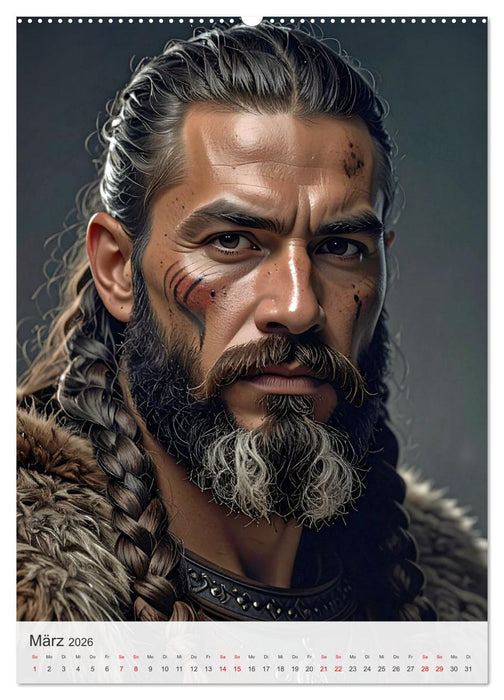 Sturmsöhne Stärke und Mythos der Wikinger (CALVENDO Wandkalender 2026)