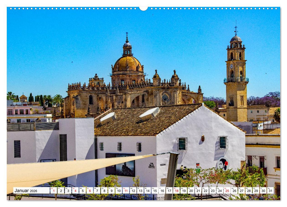 Ein Herz für Andalusien (CALVENDO Wandkalender 2026)