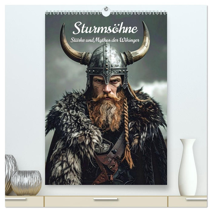 Sturmsöhne Stärke und Mythos der Wikinger (CALVENDO Premium Wandkalender 2026)