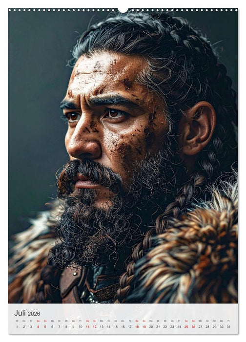 Sturmsöhne Stärke und Mythos der Wikinger (CALVENDO Premium Wandkalender 2026)