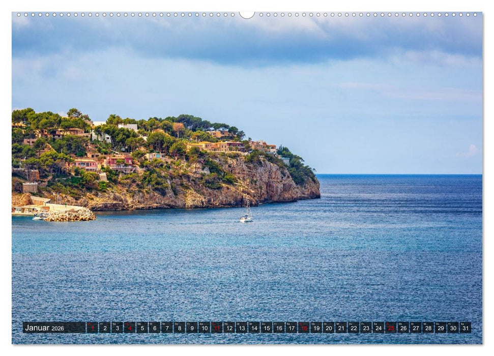 Mallorca - Mediterranes Flair (CALVENDO Premium Wandkalender 2026)