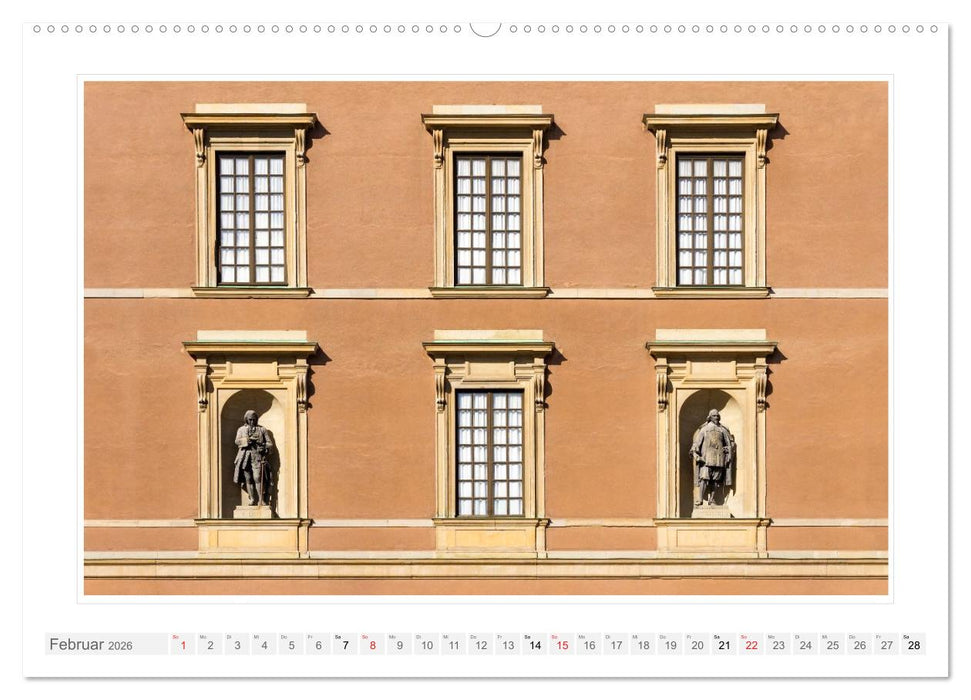 Architektur. Imposante Fassaden (CALVENDO Premium Wandkalender 2026)