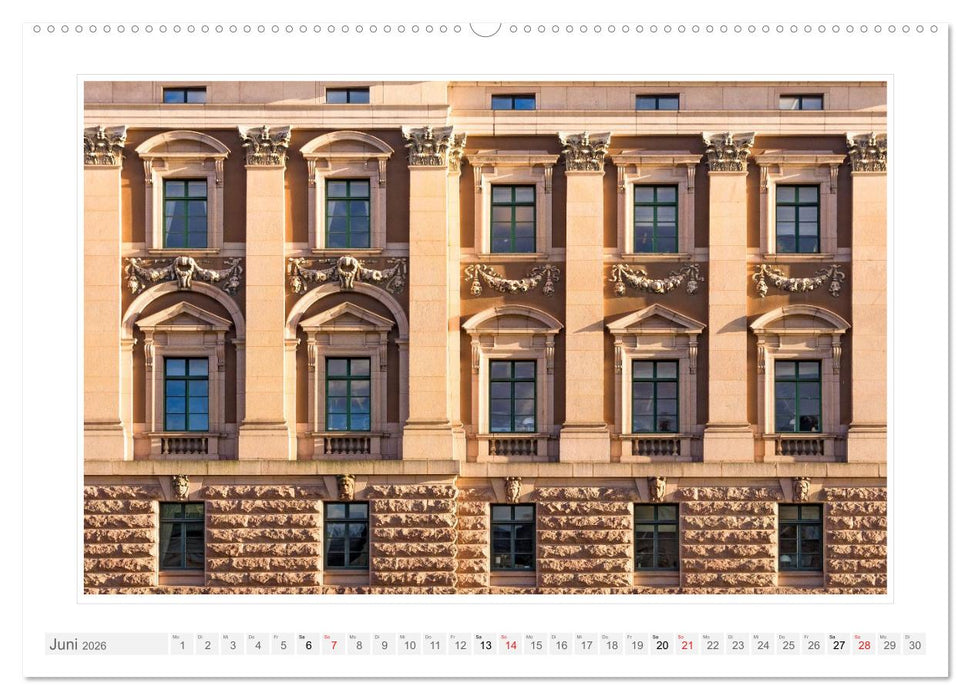 Architektur. Imposante Fassaden (CALVENDO Premium Wandkalender 2026)