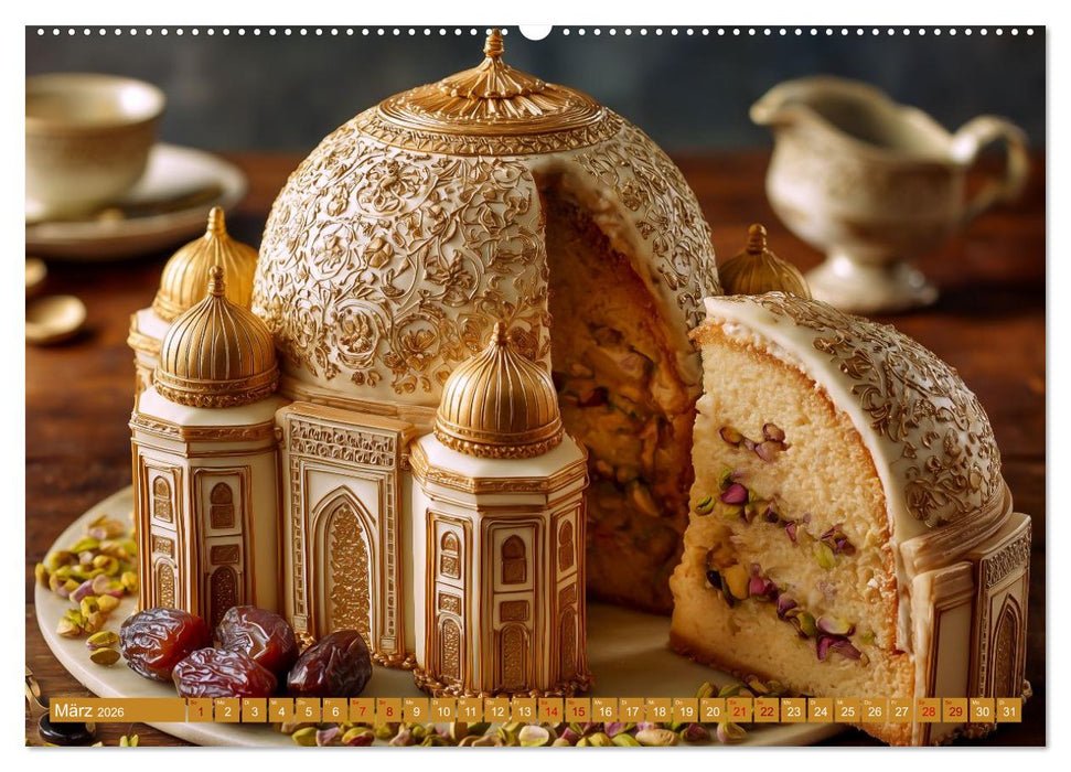 Sweet Wonders. Fantastische Tortenkreationen (CALVENDO Premium Wandkalender 2026)