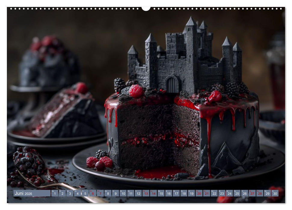 Sweet Wonders. Fantastische Tortenkreationen (CALVENDO Premium Wandkalender 2026)