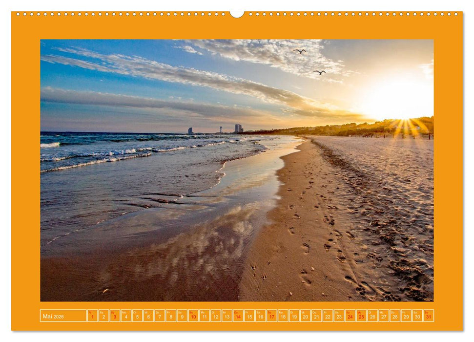 Ein Herz für Barcelona (CALVENDO Wandkalender 2026)