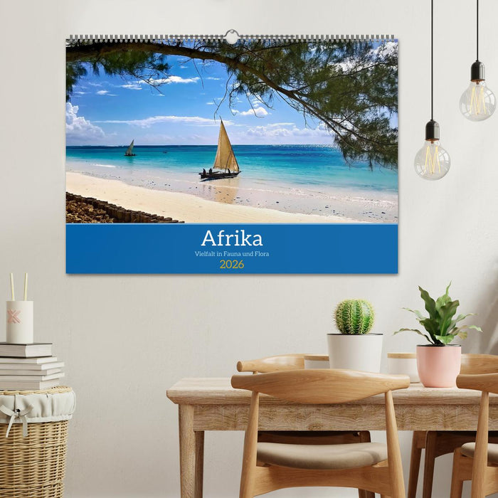 Afrika - Vielfalt in Flora und Fauna (CALVENDO Wandkalender 2026)
