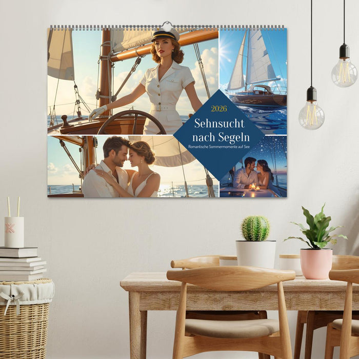 Sehnsucht nach Segeln (CALVENDO Wandkalender 2026)