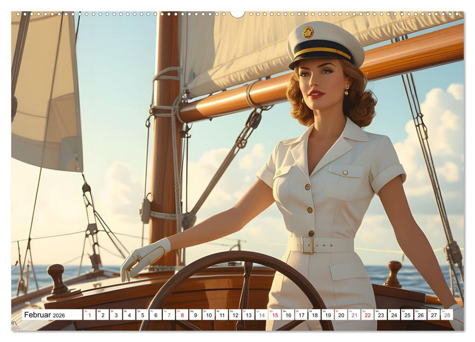 Sehnsucht nach Segeln (CALVENDO Premium Wandkalender 2026)
