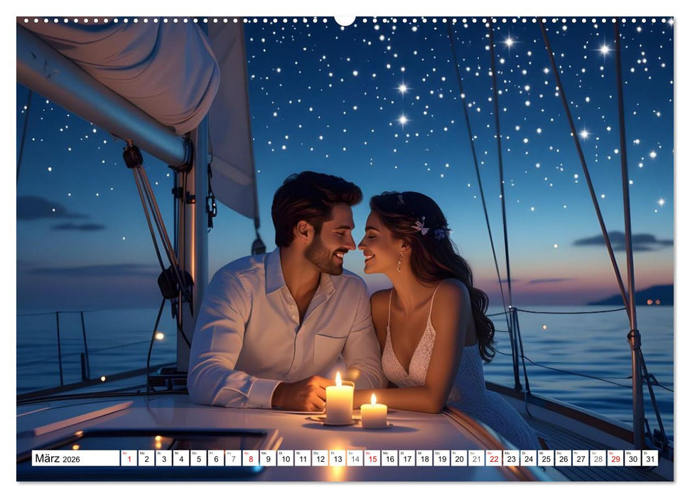 Sehnsucht nach Segeln (CALVENDO Premium Wandkalender 2026)