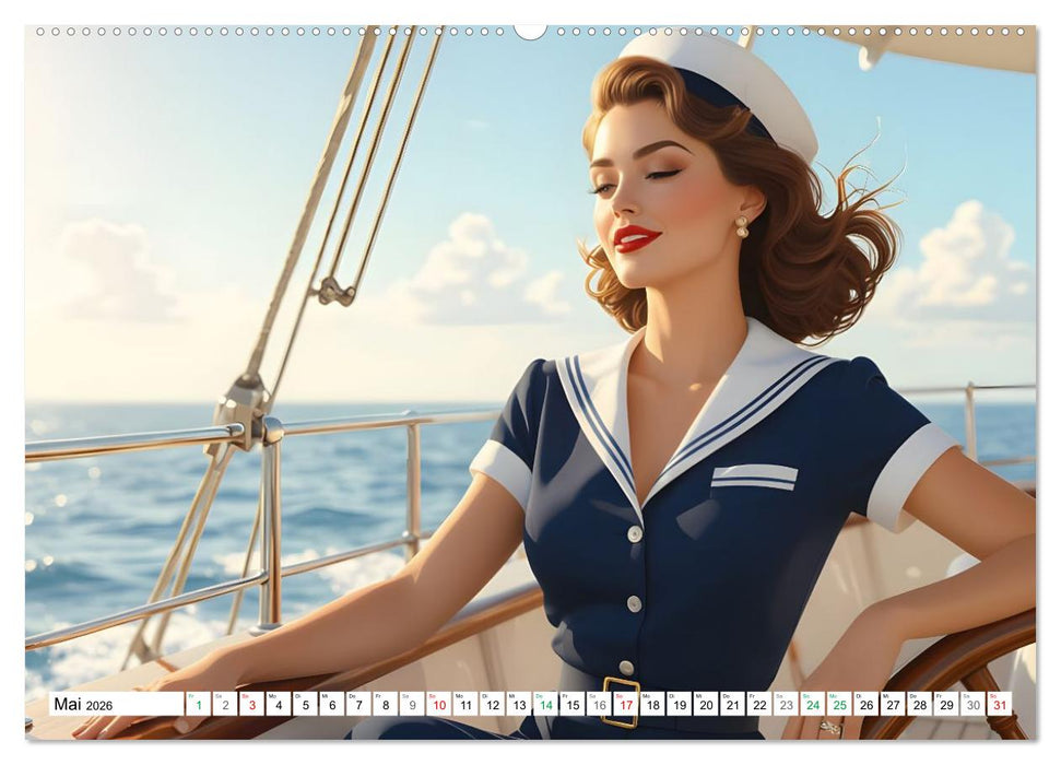 Sehnsucht nach Segeln (CALVENDO Premium Wandkalender 2026)