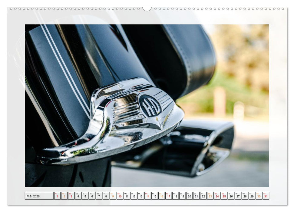 Legendäre Linien – Harley Road King im Detail (CALVENDO Wandkalender 2026)