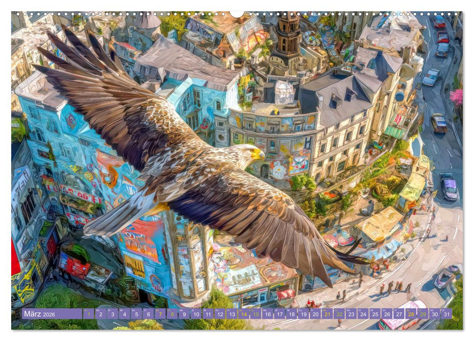 Eine liebenswerte Stadt - Voller Leben (CALVENDO Wandkalender 2026)