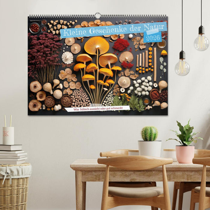 Kleine Geschenke der Natur (CALVENDO Wandkalender 2026)