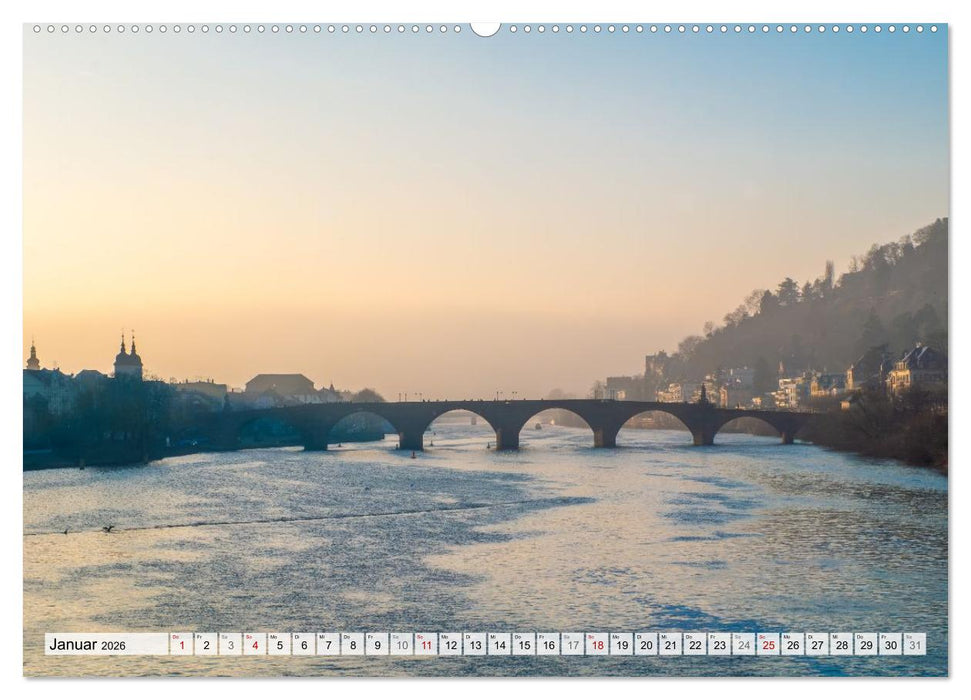 Romantisches Heidelberg – 12 Traummotive voller Magie und Geschichte (CALVENDO Wandkalender 2026)