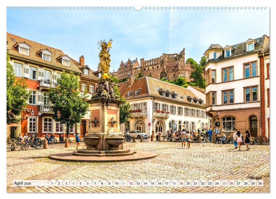 Romantisches Heidelberg – 12 Traummotive voller Magie und Geschichte (CALVENDO Wandkalender 2026)