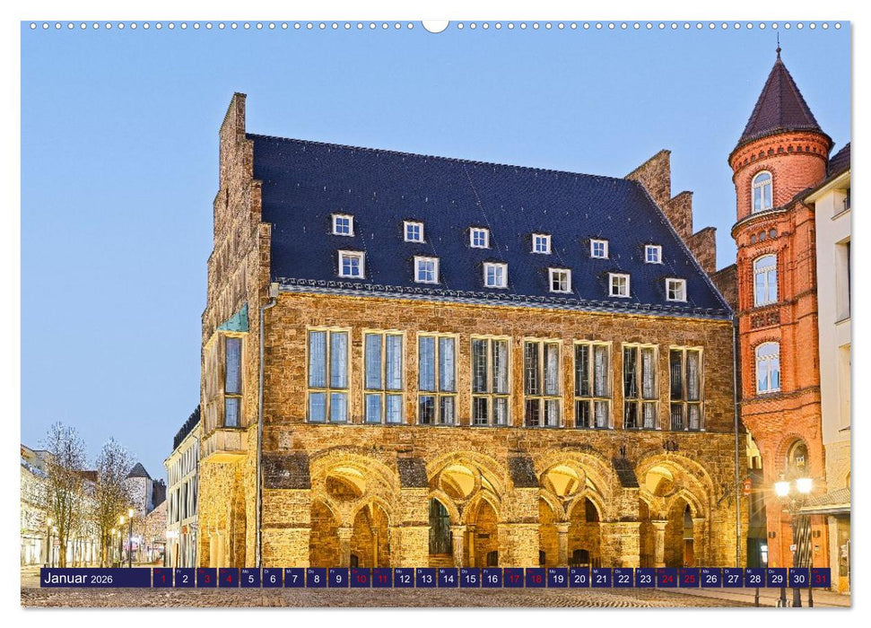 Minden – Stadt- und Naturmotive aus Ostwestfalen (CALVENDO Wandkalender 2026)
