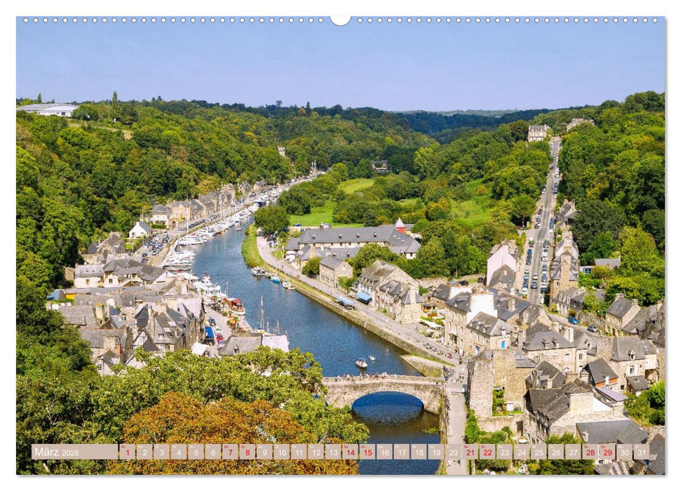 Bretagne. Frankreichs wilder Westen von rau bis romantisch (CALVENDO Wandkalender 2026)