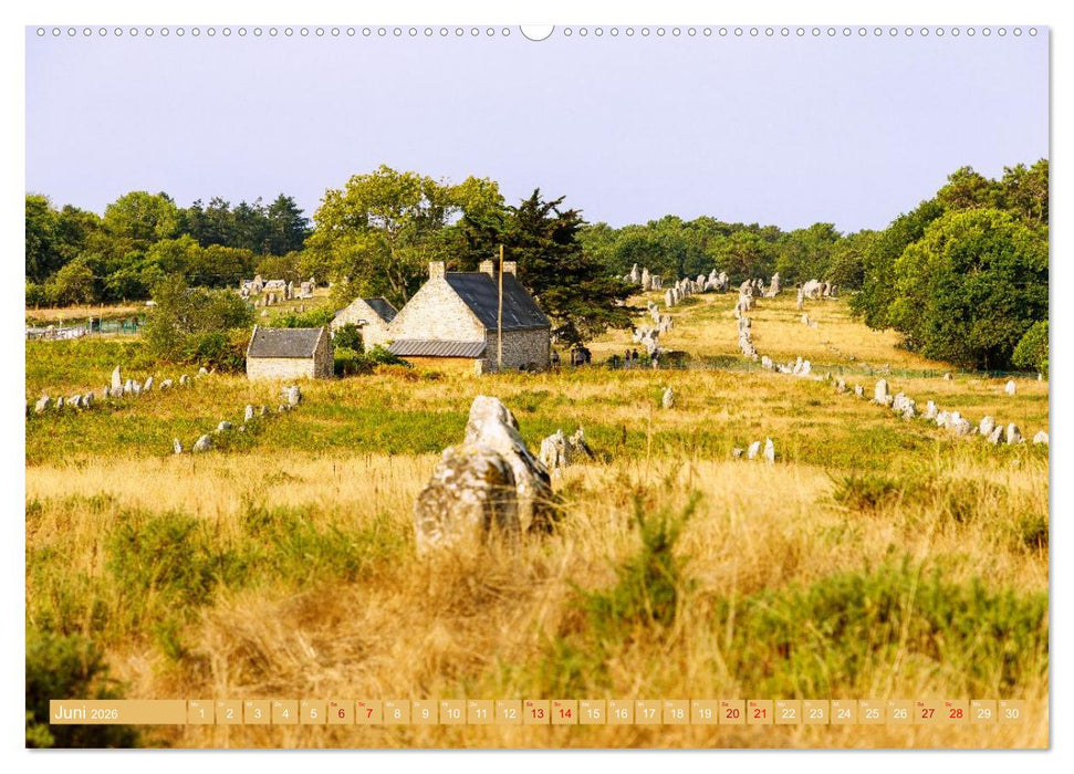 Bretagne. Frankreichs wilder Westen von rau bis romantisch (CALVENDO Wandkalender 2026)