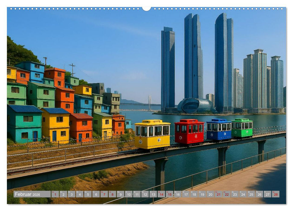 Von Holz und Stein zu Glas und Stahl (CALVENDO Premium Wandkalender 2026)