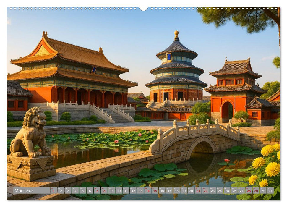 Von Holz und Stein zu Glas und Stahl (CALVENDO Premium Wandkalender 2026)