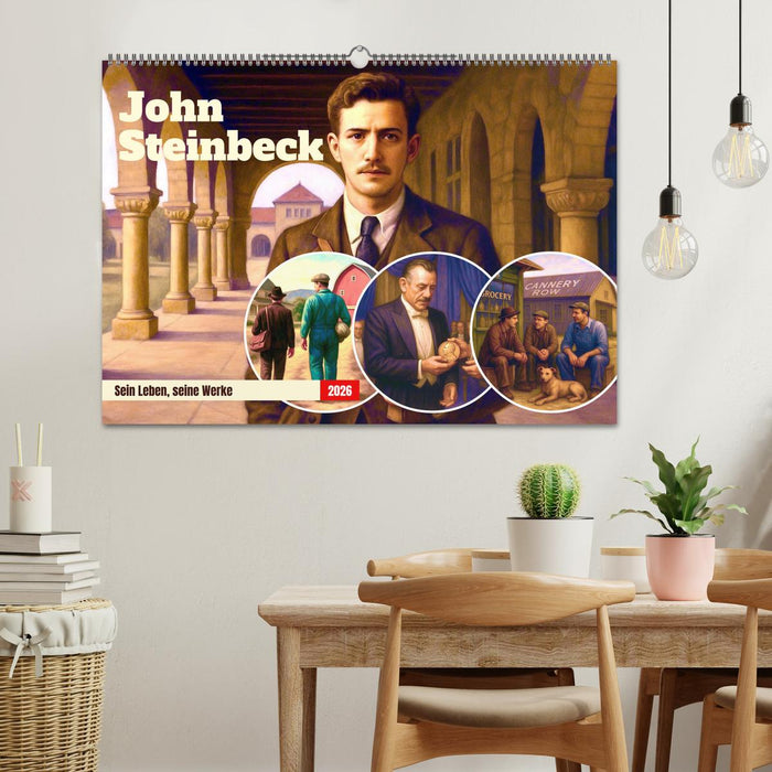 John Steinbeck (CALVENDO Wandkalender 2026)