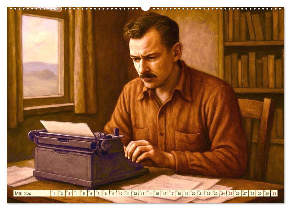 John Steinbeck (CALVENDO Wandkalender 2026)