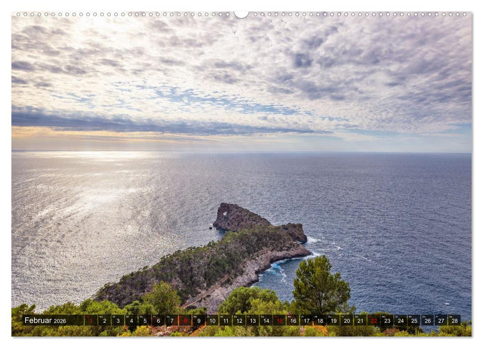 Mallorca - einzigartige Orte (CALVENDO Premium Wandkalender 2026)