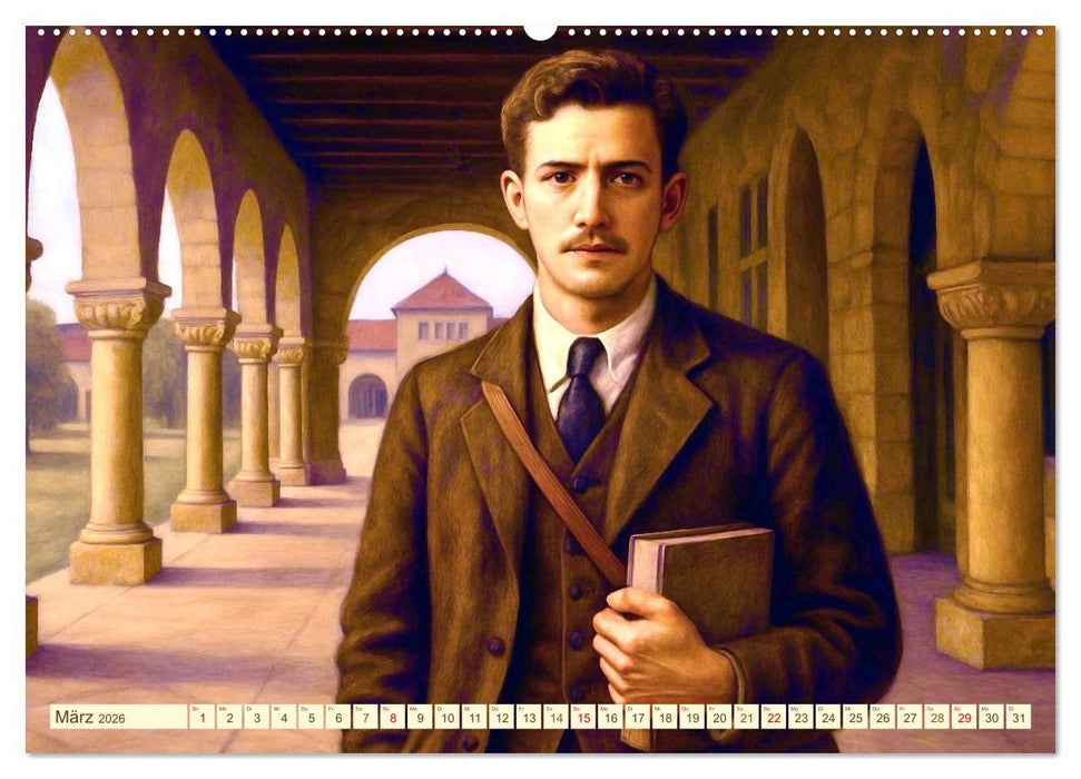 John Steinbeck (CALVENDO Premium Wandkalender 2026)