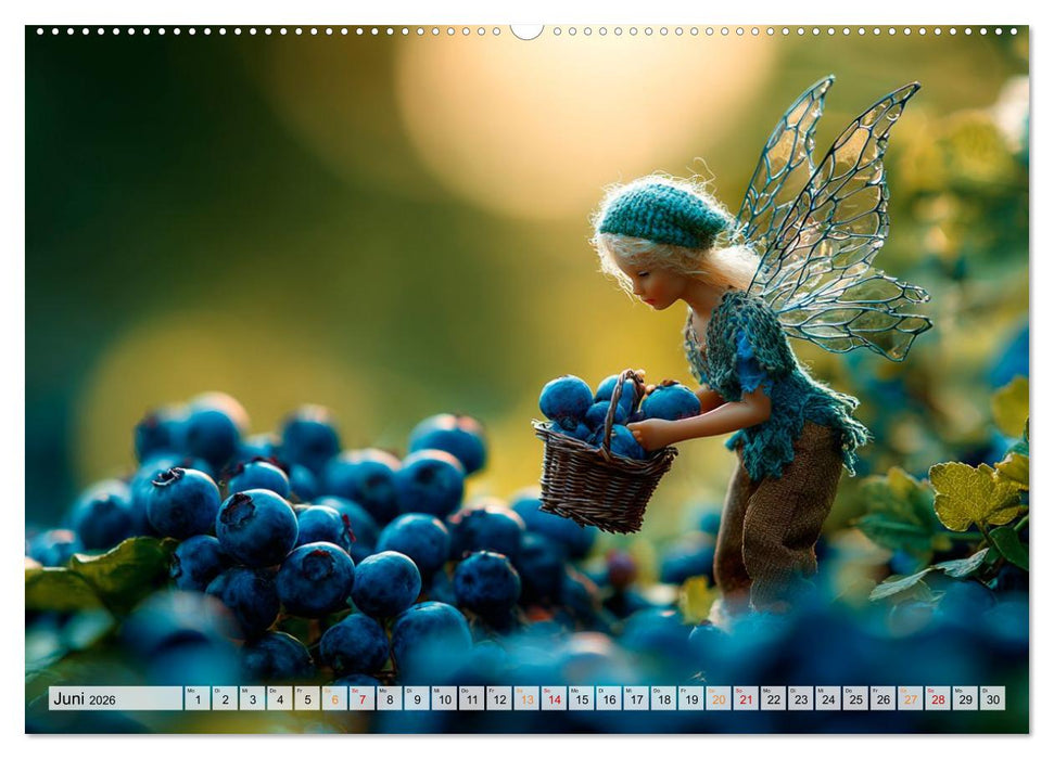 Zauberlicht und Elfenflügel (CALVENDO Wandkalender 2026)