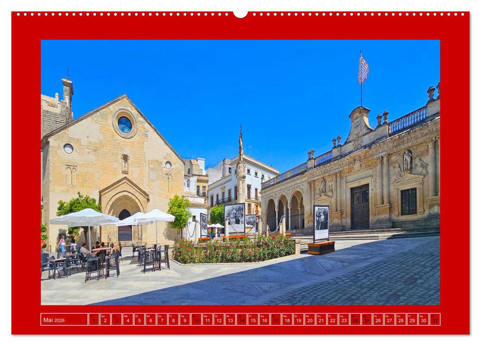 Ein Herz für Jerez de la Frontera (CALVENDO Wandkalender 2026)