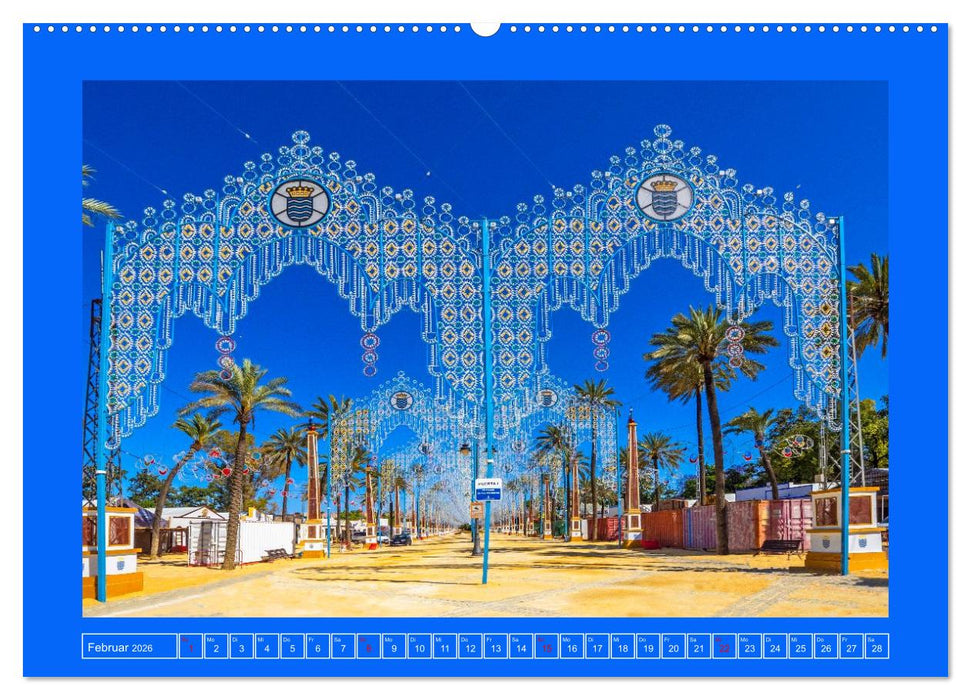 Ein Herz für Jerez de la Frontera (CALVENDO Premium Wandkalender 2026)