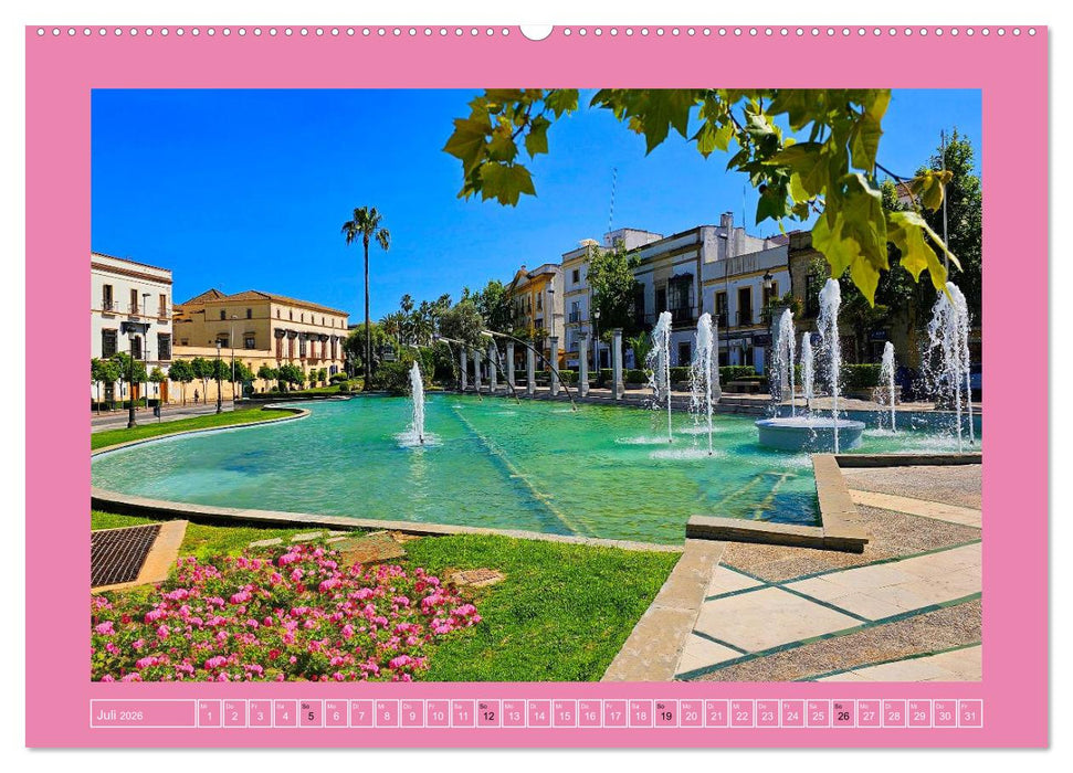 Ein Herz für Jerez de la Frontera (CALVENDO Premium Wandkalender 2026)
