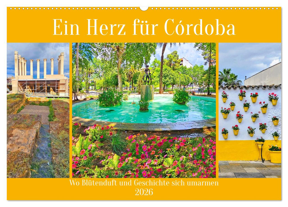 Ein Herz für Córdoba (CALVENDO Wandkalender 2026)