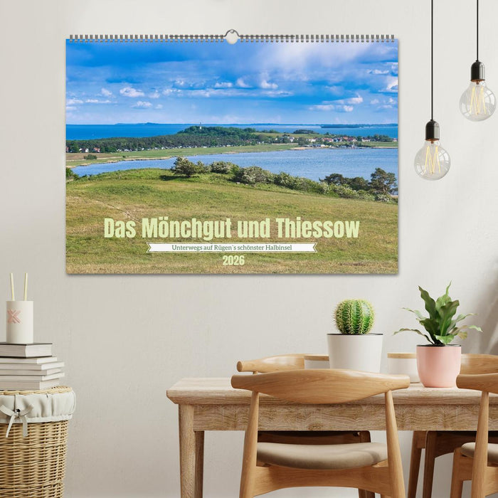 Das Mönchgut und Thiessow (CALVENDO Wandkalender 2026)