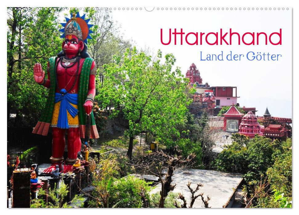 Uttarakhand – Land der Götter (CALVENDO Wandkalender 2026)