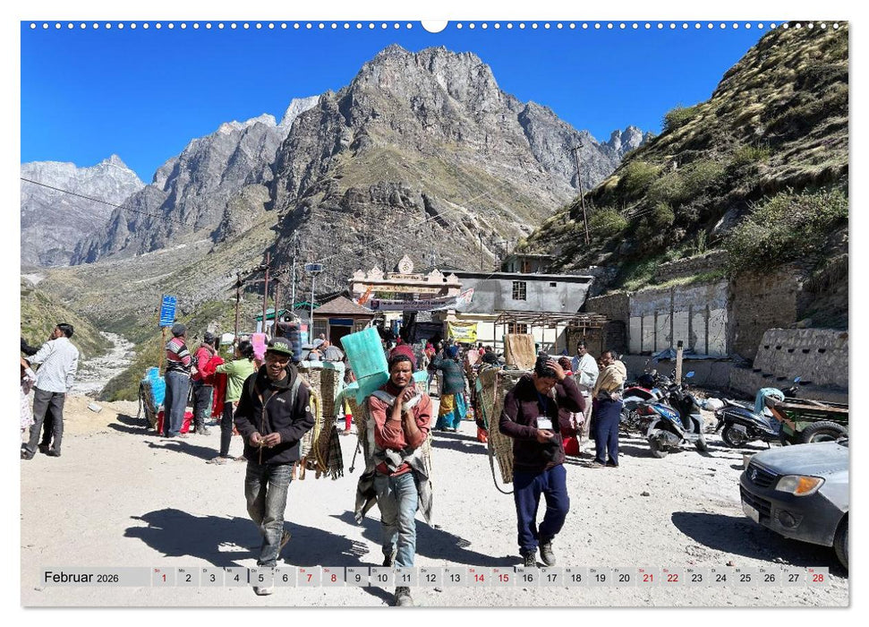 Uttarakhand – Land der Götter (CALVENDO Wandkalender 2026)