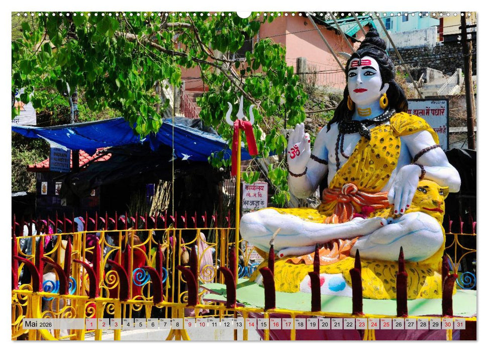 Uttarakhand – Land der Götter (CALVENDO Wandkalender 2026)