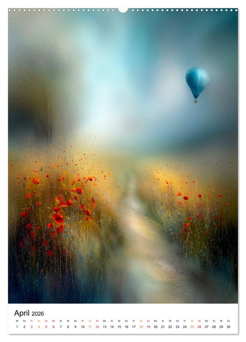 Im Schleier der Natur (CALVENDO Wandkalender 2026)