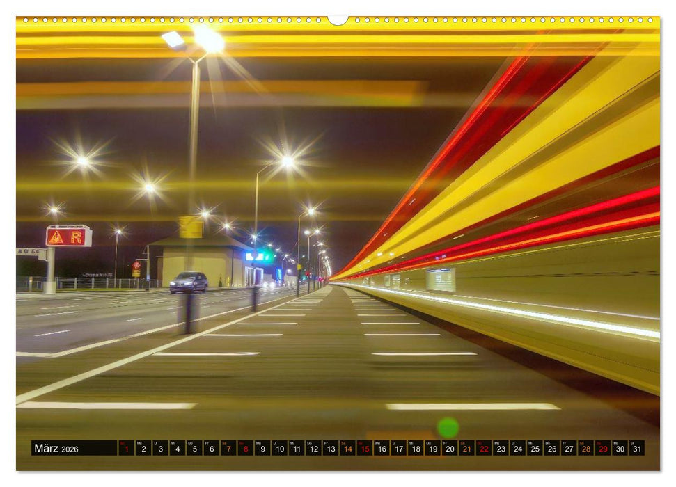 Züge in Bewegung (CALVENDO Premium Wandkalender 2026)