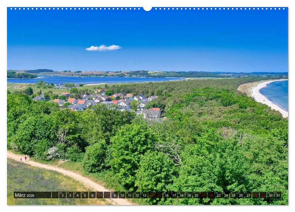 Das Mönchgut und Thiessow (CALVENDO Premium Wandkalender 2026)