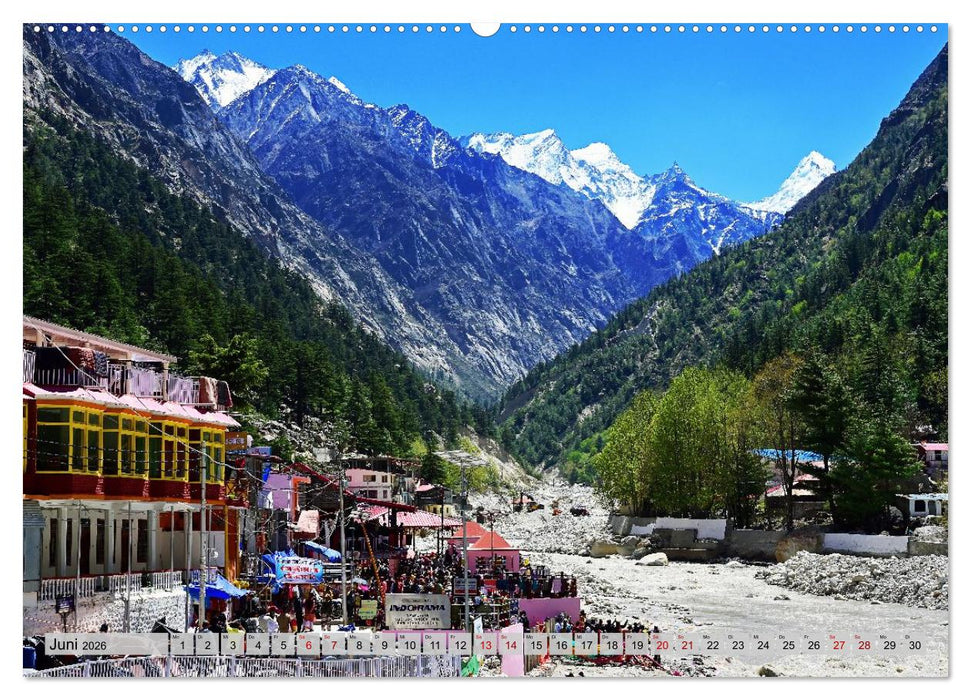Uttarakhand – Land der Götter (CALVENDO Premium Wandkalender 2026)