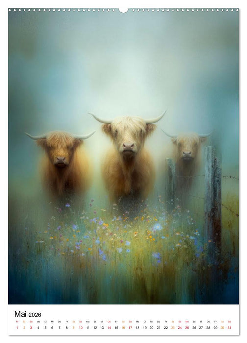 Im Schleier der Natur (CALVENDO Premium Wandkalender 2026)