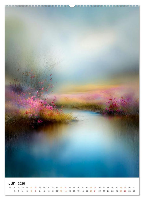 Im Schleier der Natur (CALVENDO Premium Wandkalender 2026)