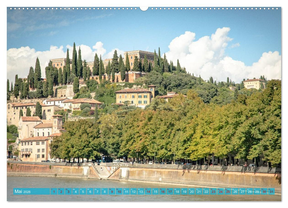 Verona Stadt der Romantik (CALVENDO Wandkalender 2026)
