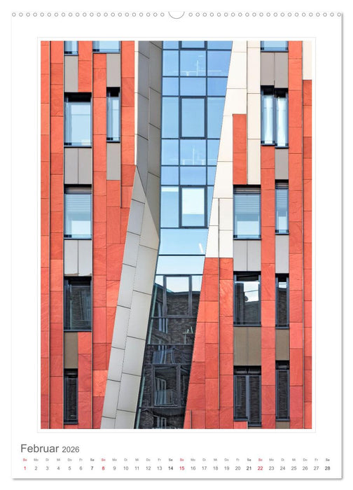 Architektur. eindrucksvolle Fassaden (CALVENDO Wandkalender 2026)