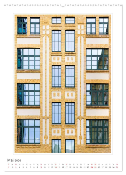 Architektur. eindrucksvolle Fassaden (CALVENDO Wandkalender 2026)